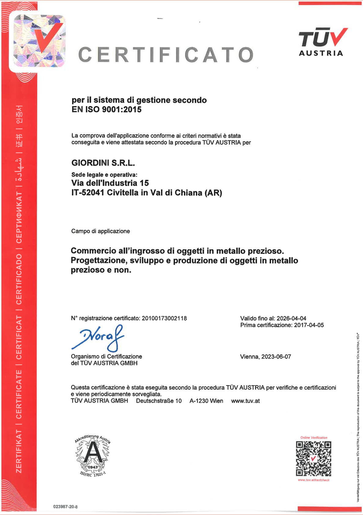 Certificazione-ISO